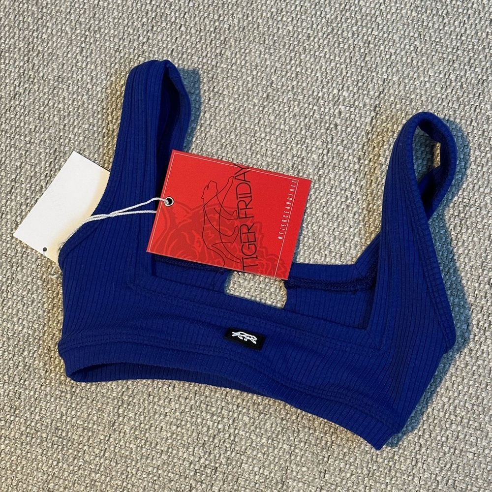Hope Crop Top - Indigo- CL